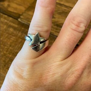 Shooting star James Avery ring